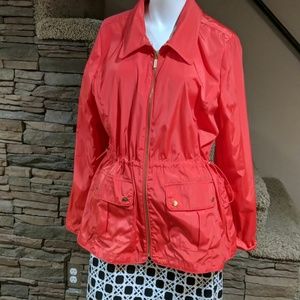 laura ashley red denim jacket